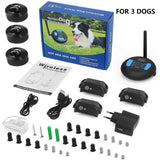 Upgrade Wireless Dog Electric Fence 200m Rechargeable IP67 Smart Training Electric sound Dog Collar for Dog training accessories