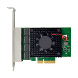 I225-V3 PCI-E X4 Server Network Card 4 Port 2.5G Server Network Card I225 Gigabit Gaming Speed Network Card