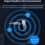 2 in 1 Wireless Bluetooth 5.0 Receiver Transmitter Adapter 3.5mm Jack For Car Music Audio Aux Headphone Reciever BT5.0 Adapter