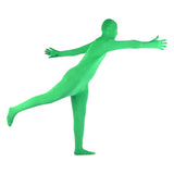 Stretchy Body Green Screen Suit Video Chroma Key Comfortable Background Invisible Effect Tight Suit Bodysuit Cosplay Costumes