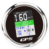 Digital GPS Speedometer Gauge, (Knots MPH Km/h) Speedometer for Boat Car Motorcycle