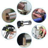Universal Torque Wrench  Magic Spanner Grip Multi Function Universal Ratchet Socket 7-19mm Power Drill Adapter Hand Tools