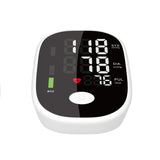Electronic Sphygmomanometer Upper Arm Type Automatic Tonometer Measure BP Heart Rate Meter LED Display Blood Pressure Monitor