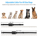 Pet Dog Electric Fence Safety Training Electric shock Sound Waterproof Dogs Collar Dog Supplies Dog Fence Containment System