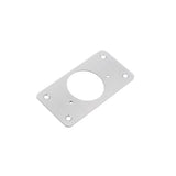 10Pcs Hinge Repair Plate For Cabinet Furniture Drawer Stainless Steel Door Panels Table Base Hinge Cup Repair Board