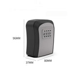Alloy plastic Key Lock Box Wall Mounted Key Safe Box Weatherproof 4 Digit Combination Key Storage Lock Box