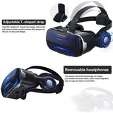 VR Shinecon G02ED 3D VR Glasses Helmet Glass Virtual Reality Headset Panoramic for 4.7-6.0 inch Phone Android Smartphone