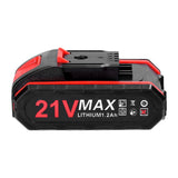 Large Capacity Replacement Rechargeable Easy  Installation Battery for Electric Drill Electric Chainsaw Electric Car Washer