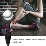 Hand-held Stainless Steel Ice Roller Massager With Handle Relieve Muscles And Invigorate Blood Circulation Soothing Health