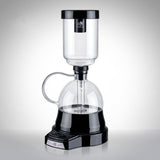 Japanese Style Electric Siphon coffee maker 3 cups vacuum Coffee machine Brewer Drip Tea Siphon Glass Pot filter Espresso maker