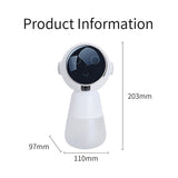 2023 New Automatic Foam Soap Dispensers Bathroom Smart Washing Hand Machine with USB Charging White High Quality ABS Material