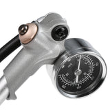 300PSI Front Fork and Front Suspension Pump W Gauge High Pressure Shock Pump w Lever Lock Schrader Valve Bicycle Air Shock Pump