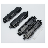 10pcs FTTH Drop Cable Rotection Box Optical Fiber Protection Box Heat Shrink Tubing to Protect Splice Tray Waterproof FTTH Tool