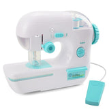 Mini Electric Sewing Machine Precision Sewing Toy Kit Household Sewing Cloth Device Handheld Electrec Sew Needlework Tools