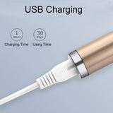 2in1 Electric Nose Hair Trimmer USB Charging Pofessional Hair Trimmer For Men Eyebrow Ear Facial Hair Removal Razor Beard