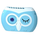 Cartoon Owl Fan for Outdoor Personal Necklace Fan Rechargeable Cordless Fan 3 Speeds