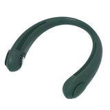 Portable Leafless Hanging Cooling Neck Fan USB Charging Outdoor Sports Flexible Neckband Mini Air Cooler