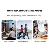 HGDO Translator Portable 137 Languages Smart Instant Voice Text APP Photograph Translaty Language Learning Travel Business