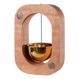 Suction Door Wind Chime Solid Wood Door Reminder Bell Quality Gift Door decor