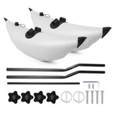 Kayak PVC Inflatable Outrigger Float with Sidekick Arms Rod Kayak Boat Fishing Standing Float Stabilizer System Kit