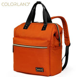 COLORLAND Backpack baby diaper bag nappy bags Maternity mommy Handbag Changing Bag wet infant for babies care organizer