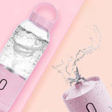 500ml Portable Juicer Electric Blender Kitchen Juicer Mixer Food Processor Charging Using Quick Multifunction Juicing Fruit Cup