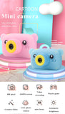 Kids Instant Camera For Children Print Camera 1080P Digital Camera For Kid Bear Shape Cartoon Photo Camera Toy Christmas Gift