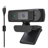 HXSJ S2 5MP Webcam USB Webcam 2.5K 720P1080P FHD PC with AF Light Correction and Dual Mics for Video Teaching with Privacy Cover