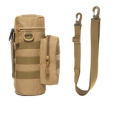 Travel Tool Kettle Set Outdoor Tactical Military Molle System Water Bags Shoulder Bottle Holder EDC Multifunctional Bottle Pouch