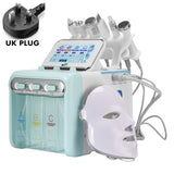 The New 7 in 1 Portable Hydro Dermabrasion Skin Care Beauty Machine Water Oxygen Jet Hydro Diamond Peeling Microdermabrasion