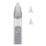 NEW Electric Baby Nasal Aspirator Silicone Music Light USB Rechargeable Nasal Aspirator 3-speed Suction Clean Nose Health Care