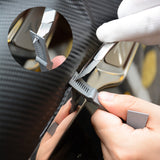 FOSHIO Carbon Fiber Vinyl Film Sticker Car Wrap Tool Kit Car Accessories Auto Window Tinting Magnetic Squeegee Razor Scraper