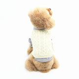 Cat Sweater Coat Doggie Puppy Corgi Yorkshire Dog Clothes Winter Chihuahua Pomeranian Poodle Bichon Small Dogs Costume Clothing