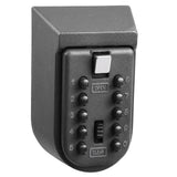 Key Box Safe 10 Digit Push-Button Combination Lock Wall Mounted Outdoor Key Storage Lock Electronic Safe Key Holder For Keys