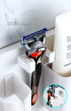 Multifunction Toothbrush Holder Shaver Hook Dustproof Sticky Suction Wall for Bathroom Organizer Storage Rack Accessories