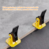50pcs Plastics Tile Positioning Leveler Tiles Laying Auxiliary Tool Flooring Wall Tile Level Wedges Spacer Locator System