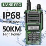 Baofeng UV-9R PRO Waterproof Walkie Talkie Dual Band High Power CB Radio Vhf Uhf CB Ham Radio Upgraded of UV-9R plus Radio