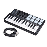 Hot WORLDE Panda MIDI Keyboard MIDI controller and Drum Pad MINI 25-Key Ultra-Portable USB MIDI Keyboard Controller 4 styles