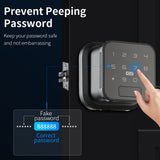 Biometric Fingerprint Smart Door Lock Keyless Entry Front Door Locks Wifi Electronic Keypad Unlock For Home Office Safe 지문 잠금 장치