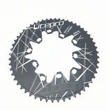 Folding Bike 130/110 BCD Double Oval Disc Chainring  Litepro Chainwheel Aluminum Alloy Cycling Parts