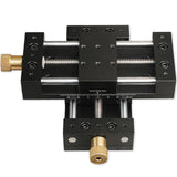 XY Axis Manual Precision Linear Stage Trimming Bearing Tuning Platform Sliding Table