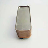 Brazed plate heat exchanger, 30 Plates Wort Chiller,Max 4.5 MPa ,316 Stainless Steel Material - Homebrew Wort Chiller