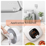 Wifi Switch Button,Bluetooth Led Light Wifi Switch Pusher Control Center for Light Switch, TV App Timer Control Home