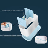 Toothbrush Holder Detachable Electric Toothbrush Toothpaste Holder Toothbrush Storage Organizer Set For Kitchen