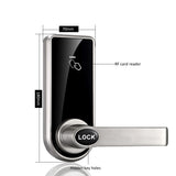 USA Standard Single Latch Smart keyless RFID Electronic Door Lock For Home Hotel Apartment School Office