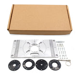Areyourshop Router Table Insert Plate Engraving Flip Electric Rings Diy For Woodworking