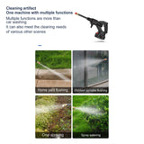 Cordless High Pressure Washer Spray Water Gun 40000mA 500W 580PSI Car Wash Pressure Water Nozzle Cleaning Machine Car Wash Set