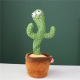 Dancing Cactus Plush Toy Electronic Shake Dancing Toy with the Song Plush Cute Dancing Cactus Early Toy for Children
