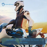2.4GHz Wireless QTB35 FM Motorcycle Motorbike Helmet Intercom CSR Bluetooth 4.1 Headset Interphone Hands Free Call