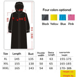 2021 Hot Sale EVA Raincoat Women/Men Zipper Hooded Poncho Motorcycle Rainwear Long Style Hiking Poncho Environmental Rain Jacket